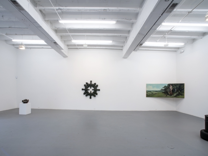 The Works: Recent Painting, Sculpture, Video 2013. Installation view: CONNERSMITH.