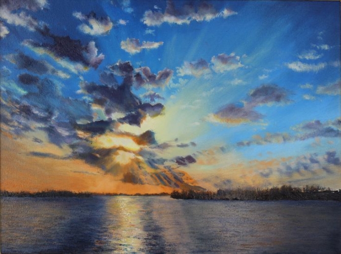 effects oil face Dan Artists Art Downtown Charleston Fine  Knepper