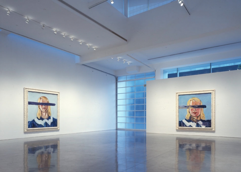 Big Girl Paintings, Gagosian Gallery, Beverly Hills, 2002