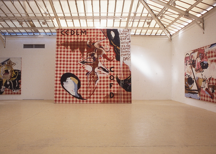Tati Paintings, Yvon Lambert Gallery, Paris, 1990