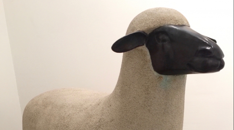 FRANÇOIS-XAVIER LALANNE, Mouton (Brebis) (Ewe), c. 1990s