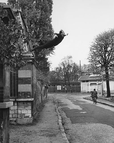 YVES KLEIN, The Painter of Space Casts Himself into the Void! 1960