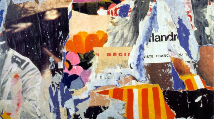 JACQUES VILLEGLE, Rue de Flandre, 1971