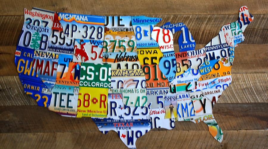 48 Plates on Vintage Barnwood