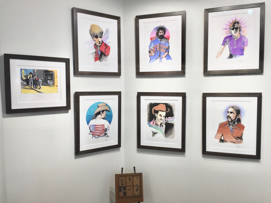 Workingman's Dead Hand-Painted Serigraphs