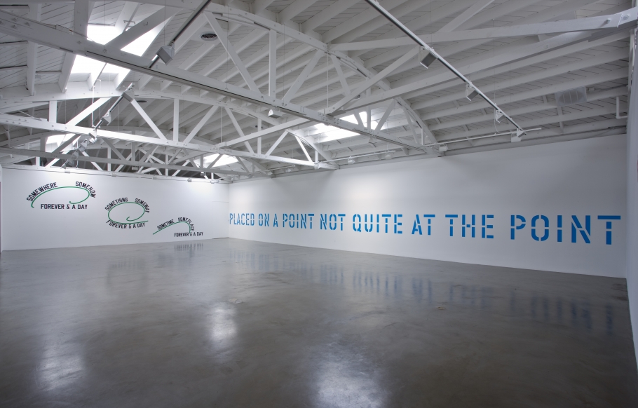 Lawrence Weiner, Regen Projects