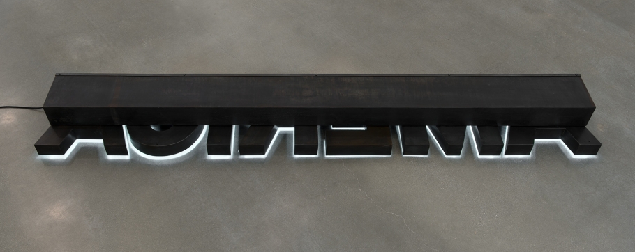 Glenn Ligon - Untitled (America America)