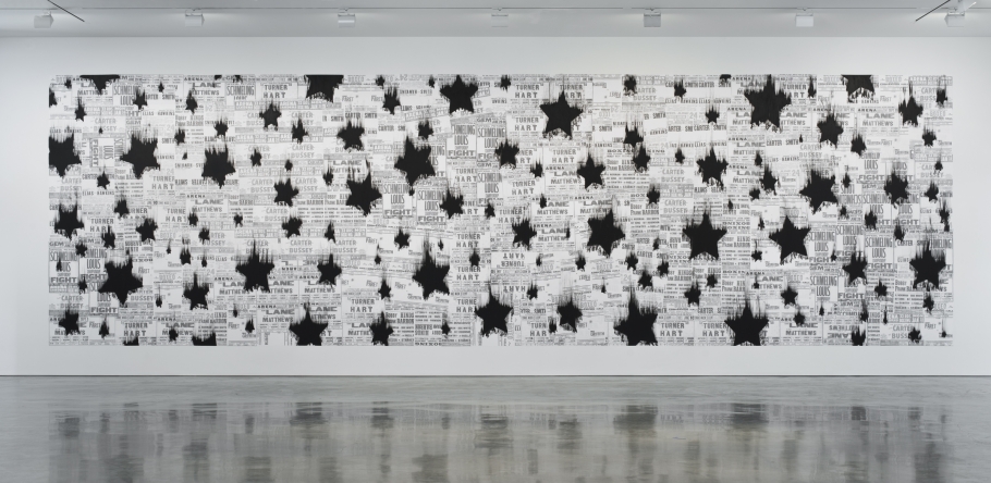 Gary Simmons, Black Star Shower