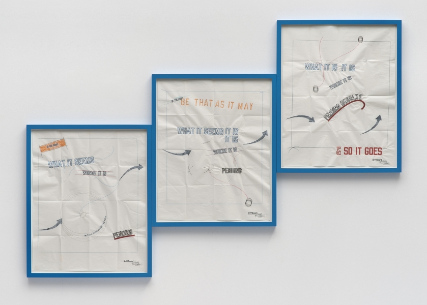 Lawrence Weiner, 1 2 3