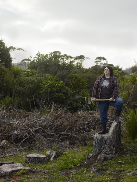 Catherine Opie, Self Portrait/ New Zealand