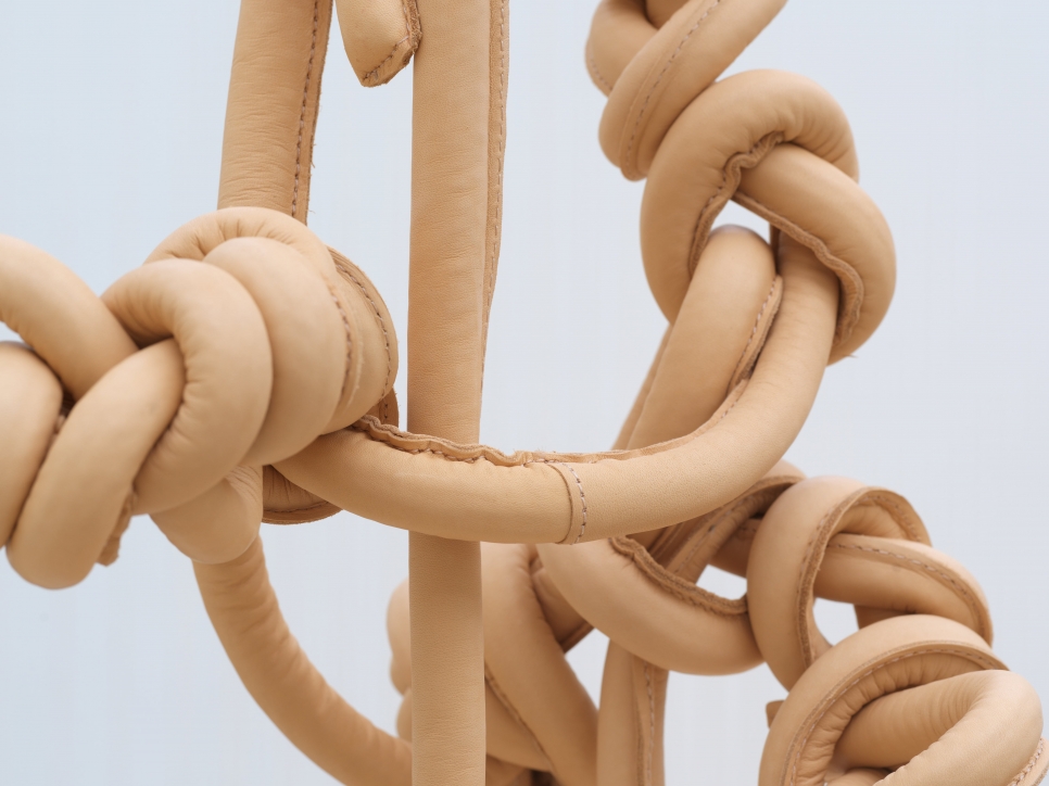leonor antunes, joints, voids and gaps at mudam luxemburgo, 2020