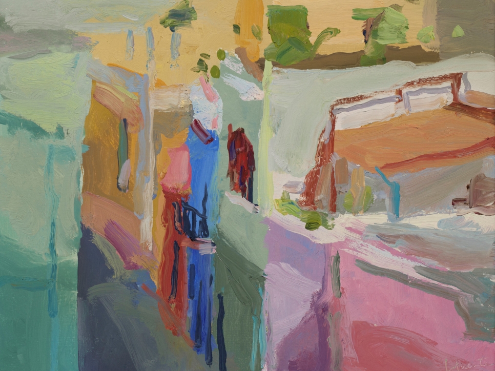 Calle Sol, Old San Juan 11 x 14 Oil On Linen