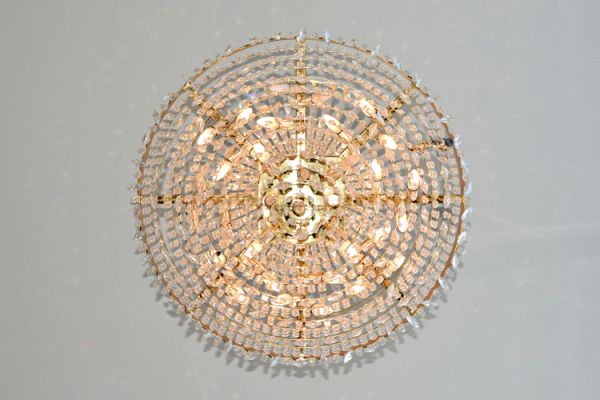 Zoe Strauss, Chandelier in Trump Plaza Lobby, Columbia Pl Entrance_9265. Atlantic City, NJ. July 2015, Archival Inkjet Print 