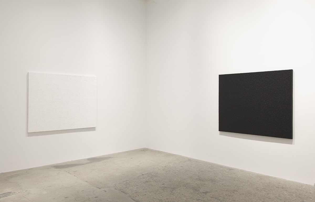 Chung Sang-Hwa, Installation view, Greene Naftali, New York, 2016