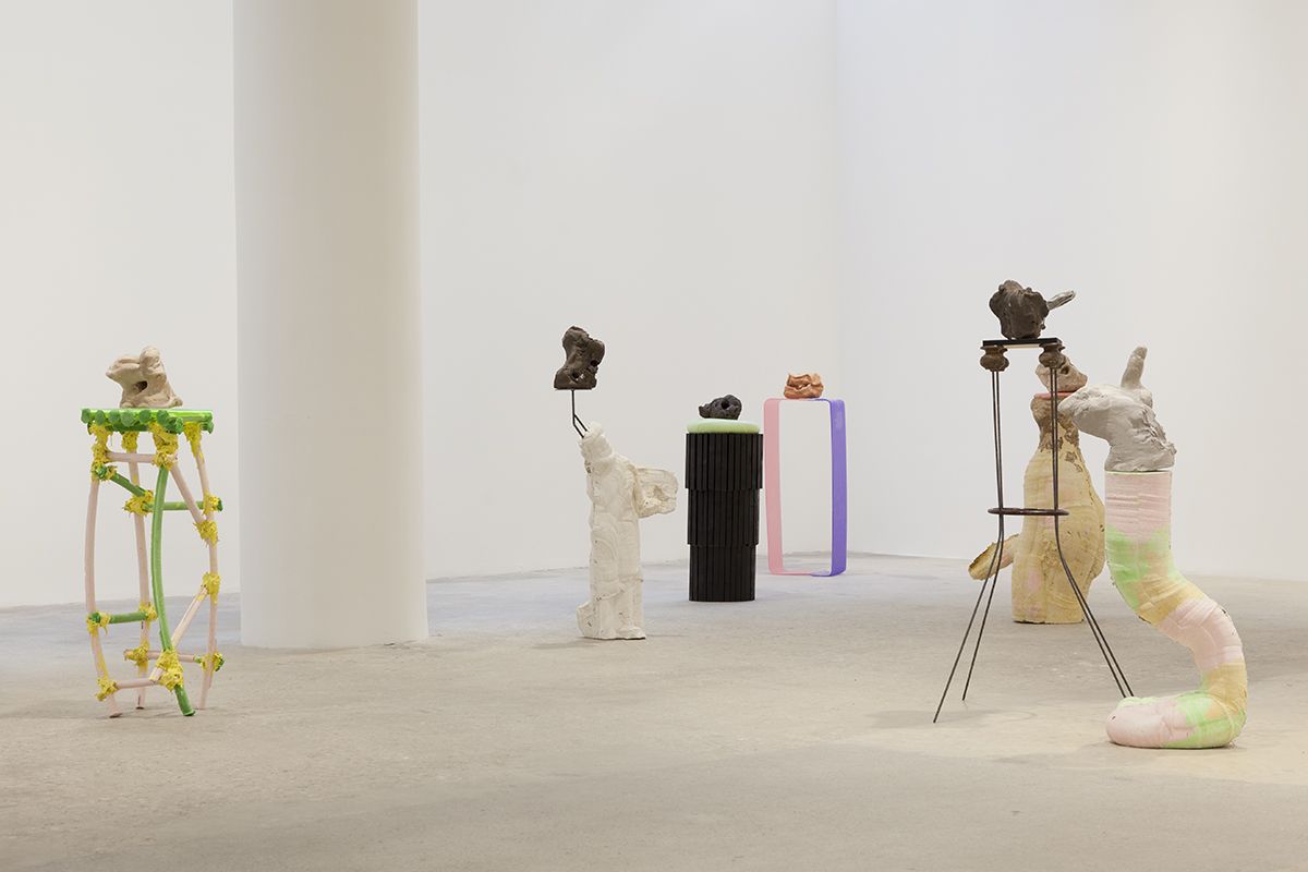 Gelatin, Installation view, New York Golem, Greene Naftali, New York, 2017