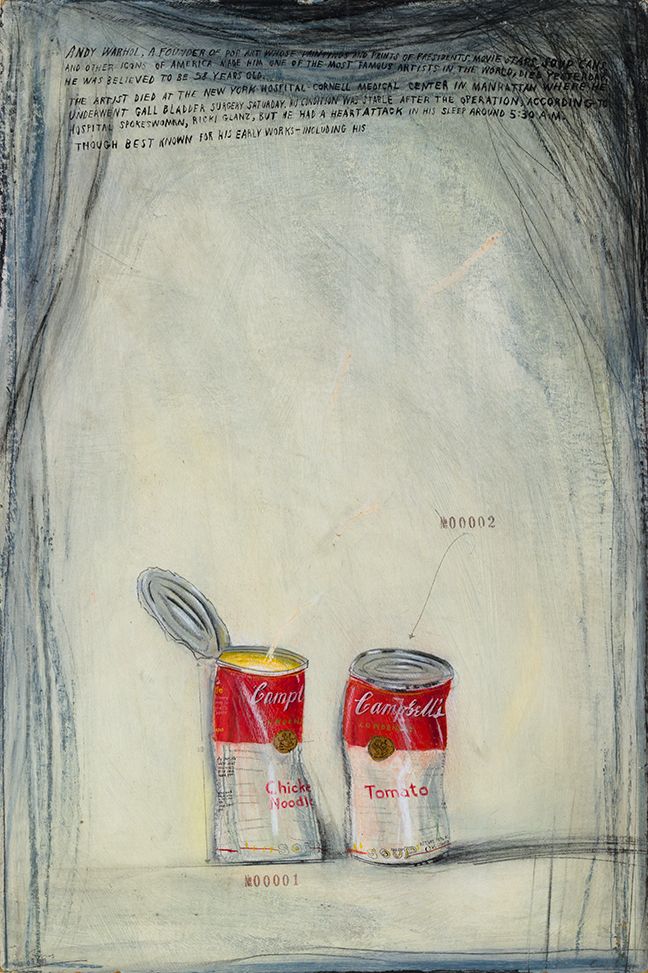 Candy Jernigan Cambell's Soup Cans #00001-00002, c. 1987