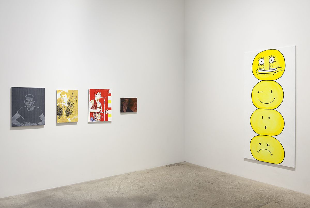 Installation view, Infected Foot, Greene Naftali, 2017