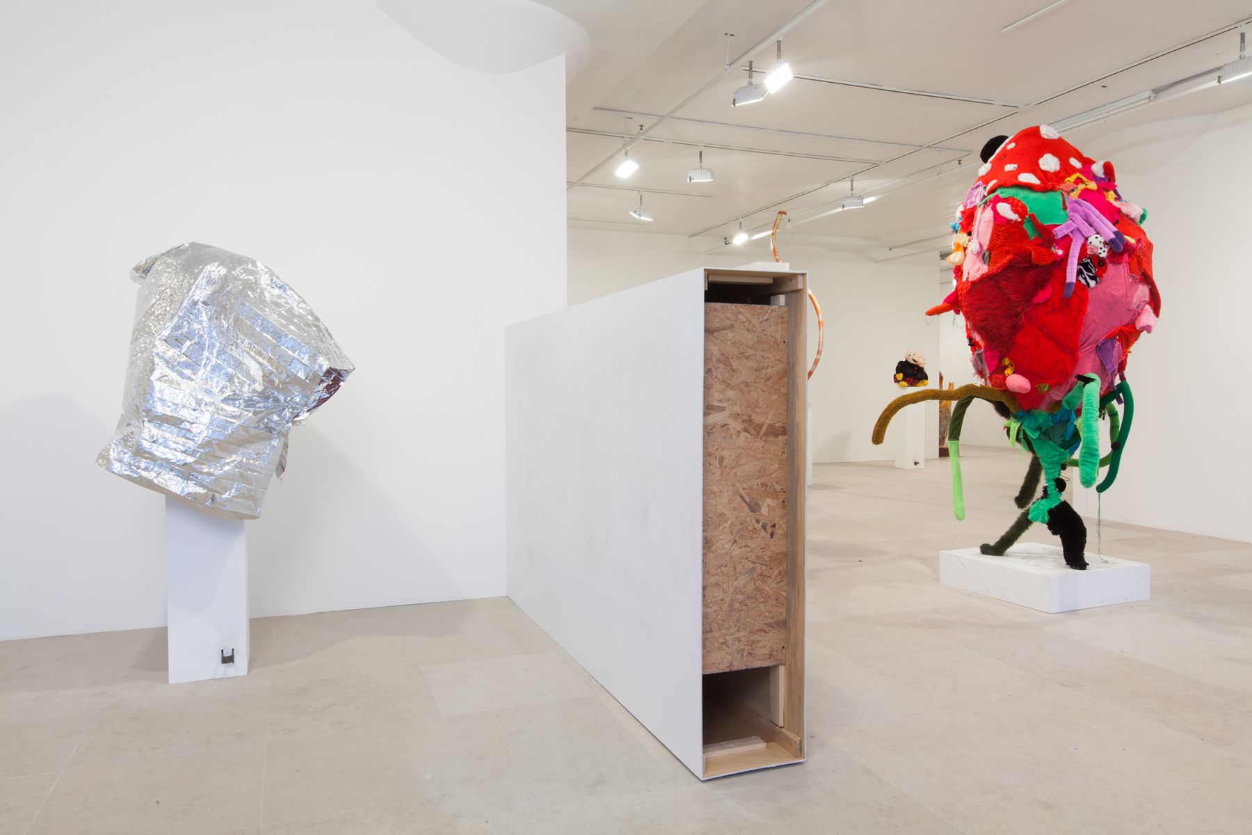 Gelitin, Installation view, The Fall Show, Greene Naftali, New York, 2012