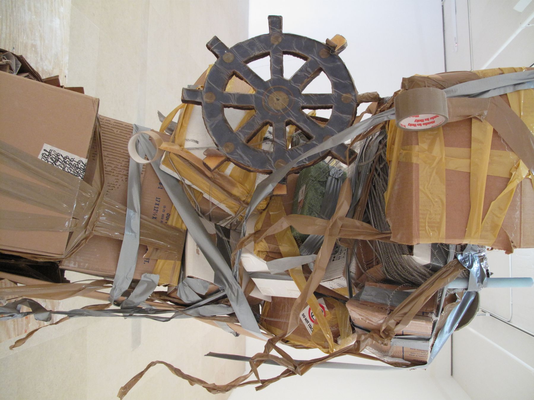 Untitled, 2010 (detail), mixed media, 87 x 75 x 57 inches