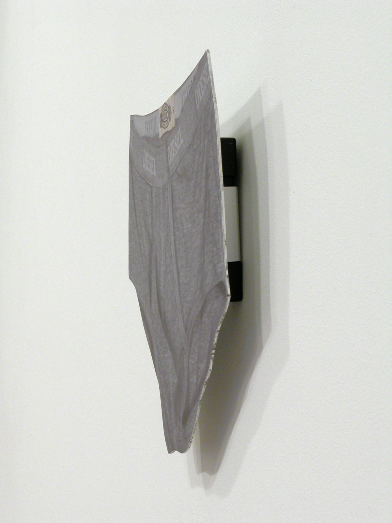 Jim Drain, Untitled (Diesel Underwear), 2007, C-print, Mounted on Aluminum, 10 1/2 x 11 1/2 x 1 inches