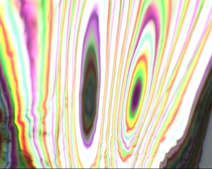 Installation view, Hilary Lloyd, Le Consortium, Dijon, 2009 (still)
