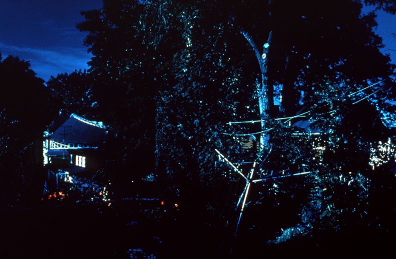 Day for Night, Christiania (The Dandelion/The Laboratories), 1996, c-print, 26 x 38 1/2 inches, edition of 5
