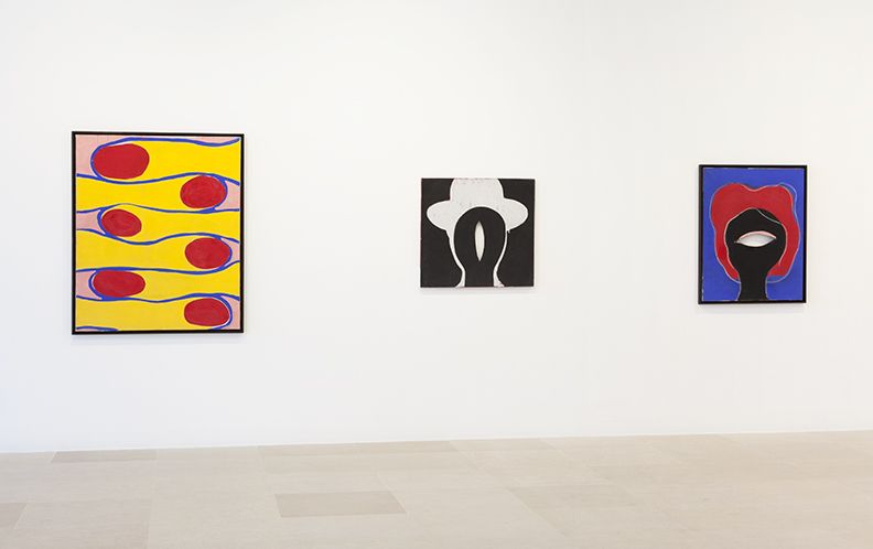 Konrad Lueg, Installation view, Greene Naftali, New York, 2013