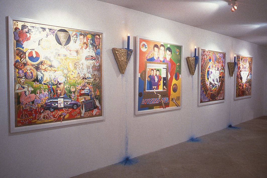 Installation view, Greene Naftali, New York, 1996