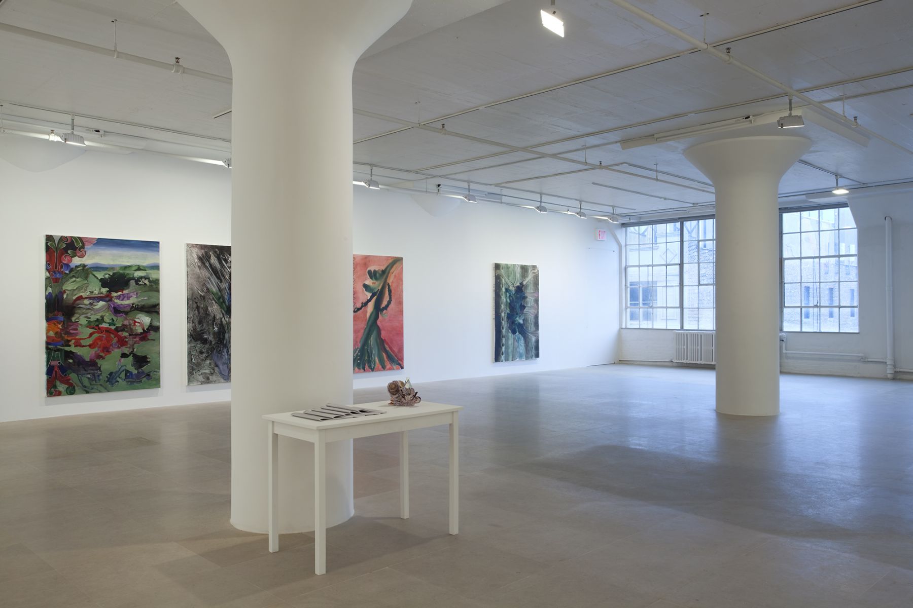 Installation view, Greene Naftali, New York, 2011