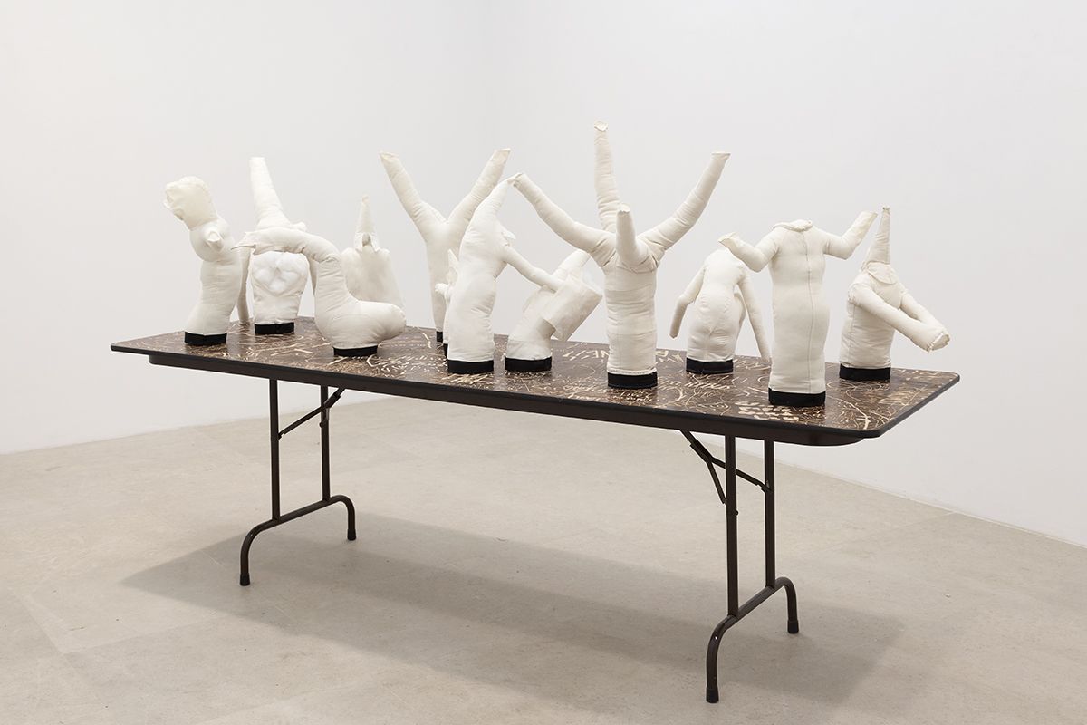 Paul Chan, Installation view, Rhi Anima, Greene Naftali, New York, 2017