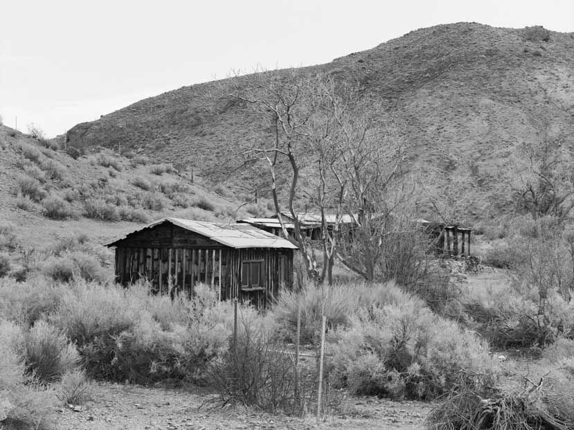 Barker Ranch, 2006, Selenium toned silver gelatin print