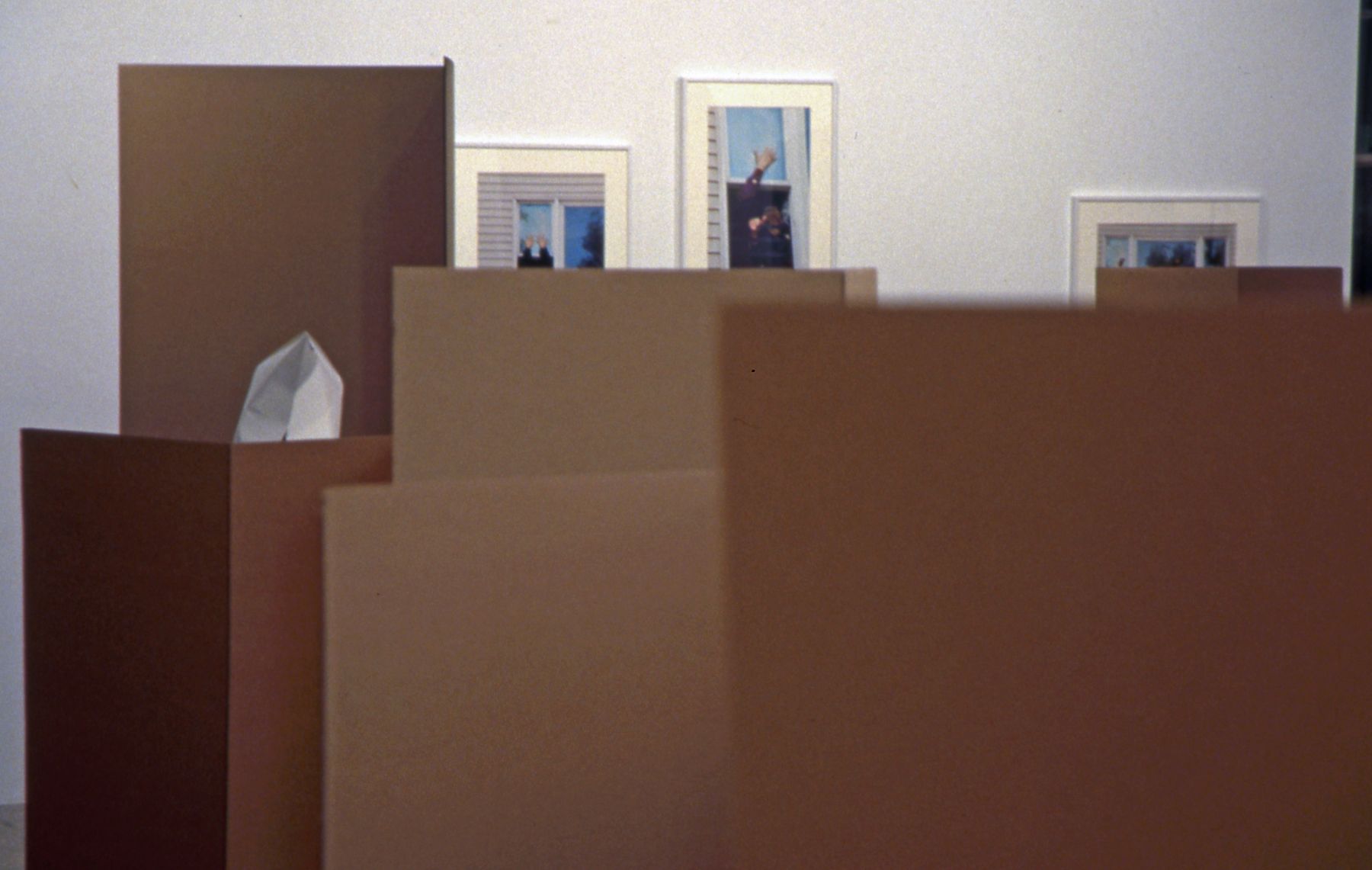 Installation view, Perth Amboy, Greene Naftali, New York, 2001