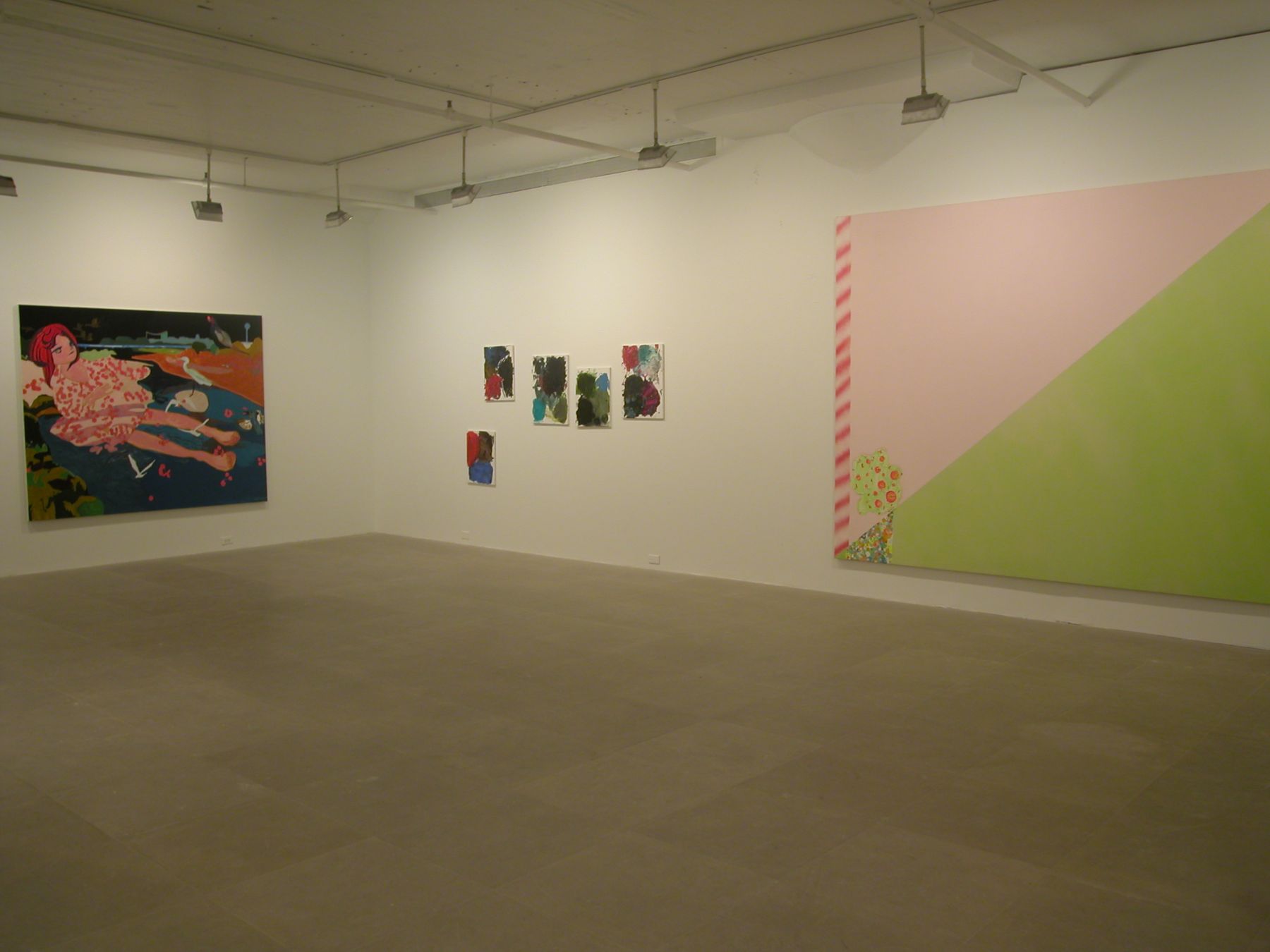 Installation view, POST MoDERN, Greene Naftali, New York, 2005