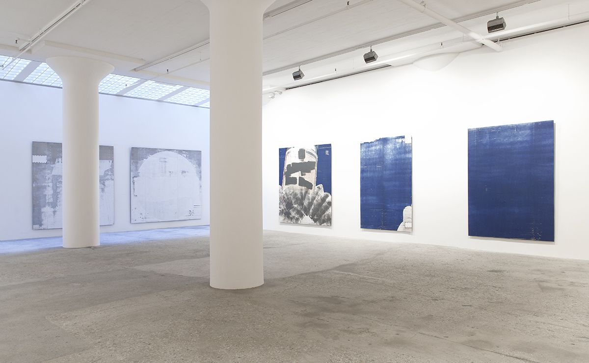 Installation view, Greene Naftali, New York, 2014