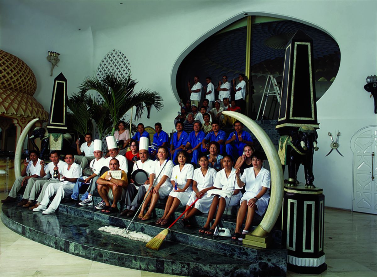 Daniela Rossell Untitled (Ricas y Famosas) Employees Arabes, 1999 C-print 30 x 40 inches (76.2 x 101.6 cm)