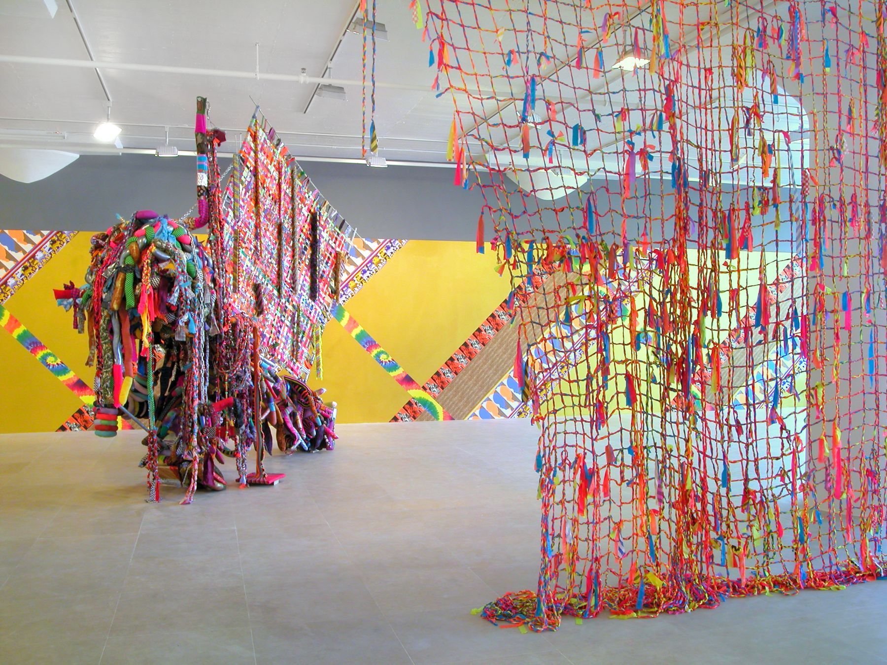 Jim Drain, Installation view, I Would Gnaw on My Hand, Greene Naftali, New York, 2007
