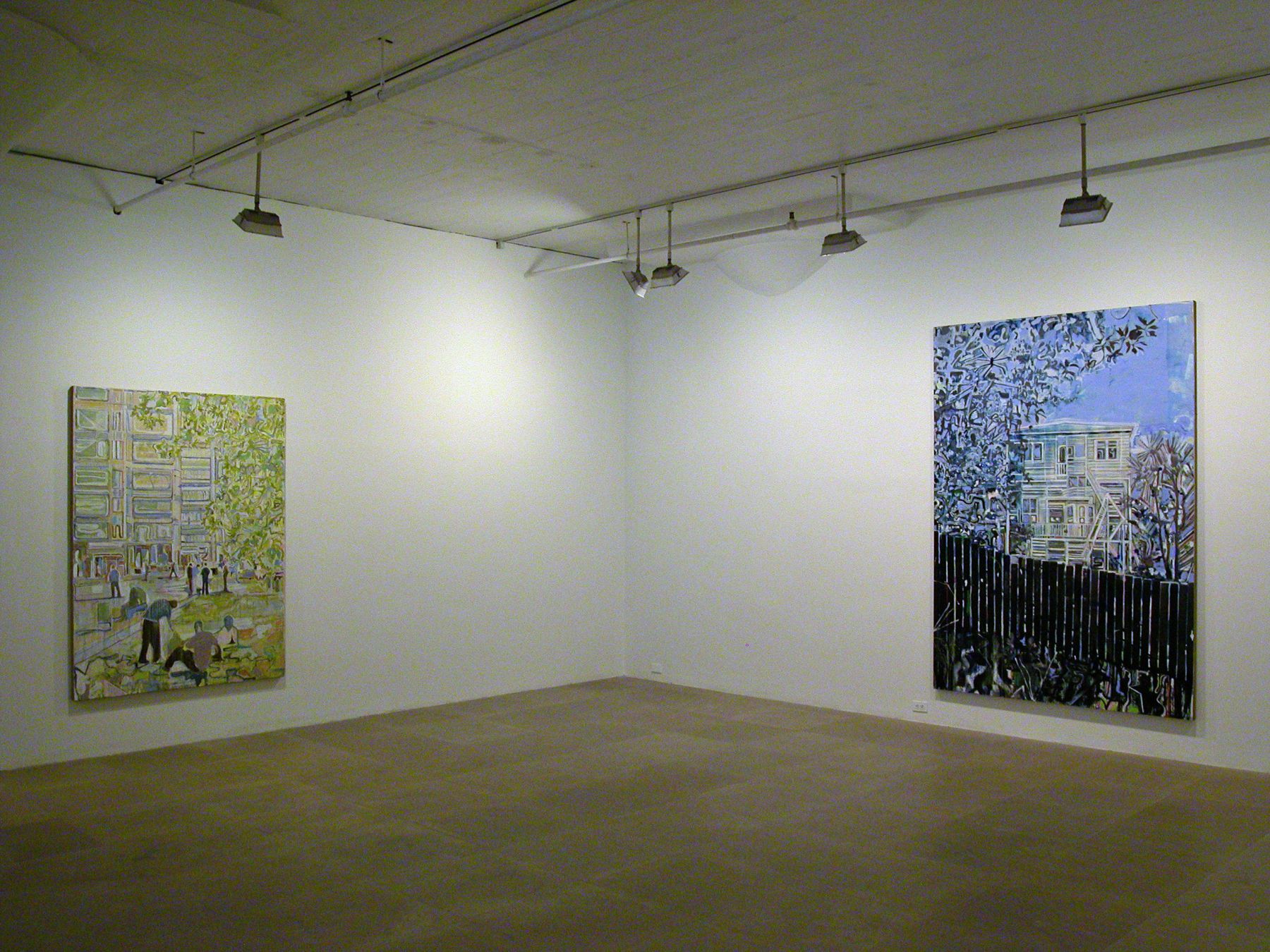 Installation view, David Korty, Greene Naftali, New York, 2005