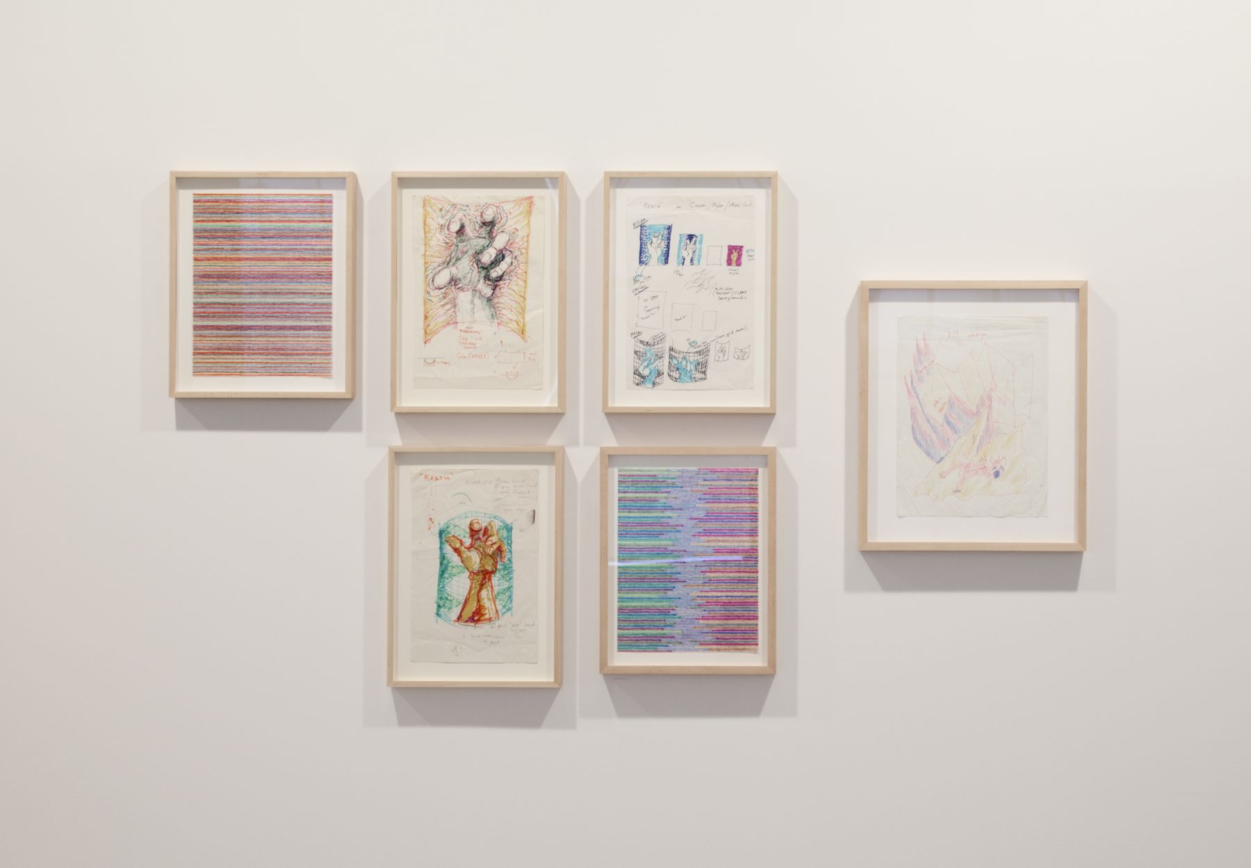 Paul Sharits, Installation view, Greene Naftali, New York, 2011