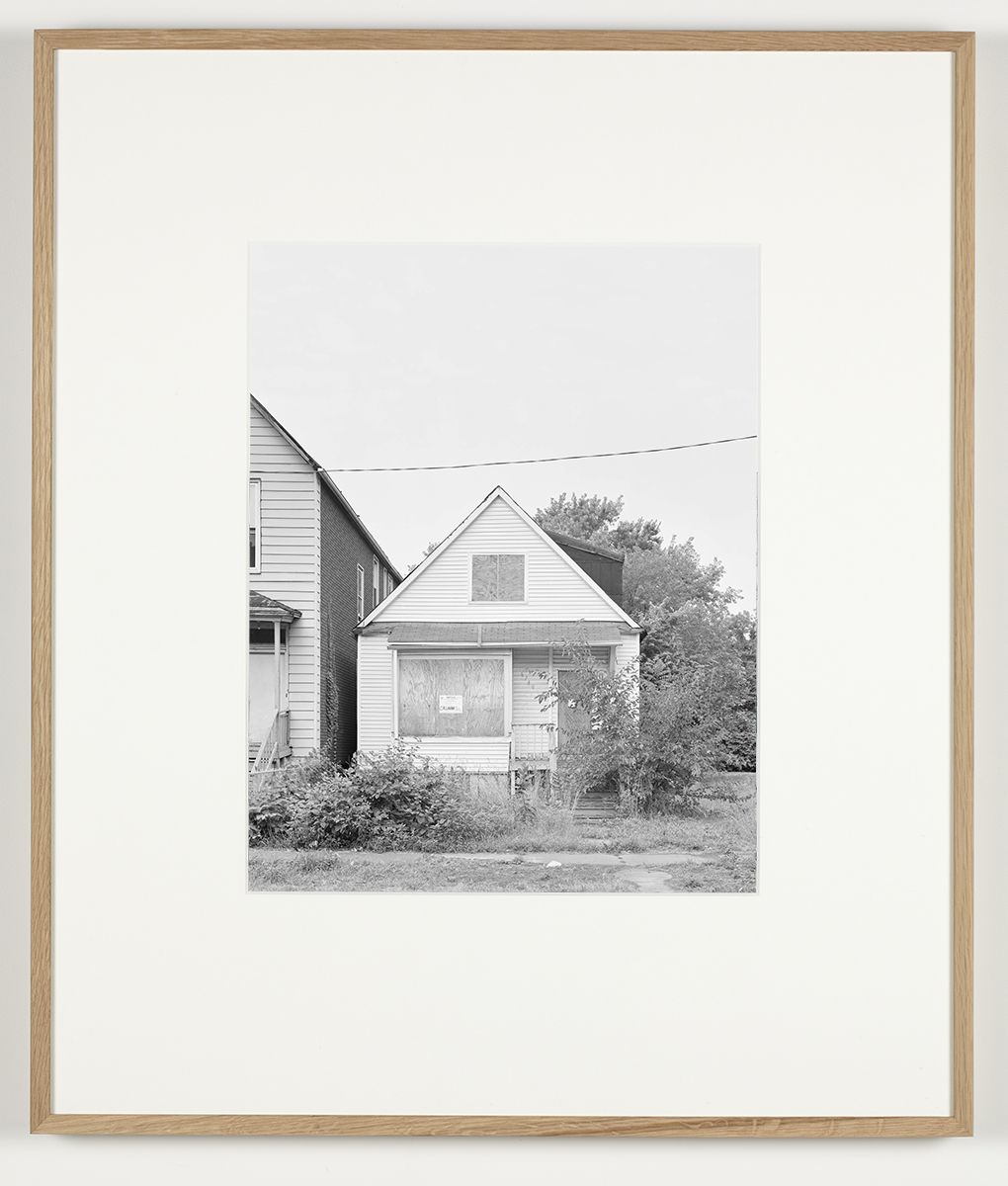 Some Boarded Up Houses Chicago #9, 2009-2013 Silver gelatin print 27 x 22 5/8 inches (68.6 x 57.5 cm)
