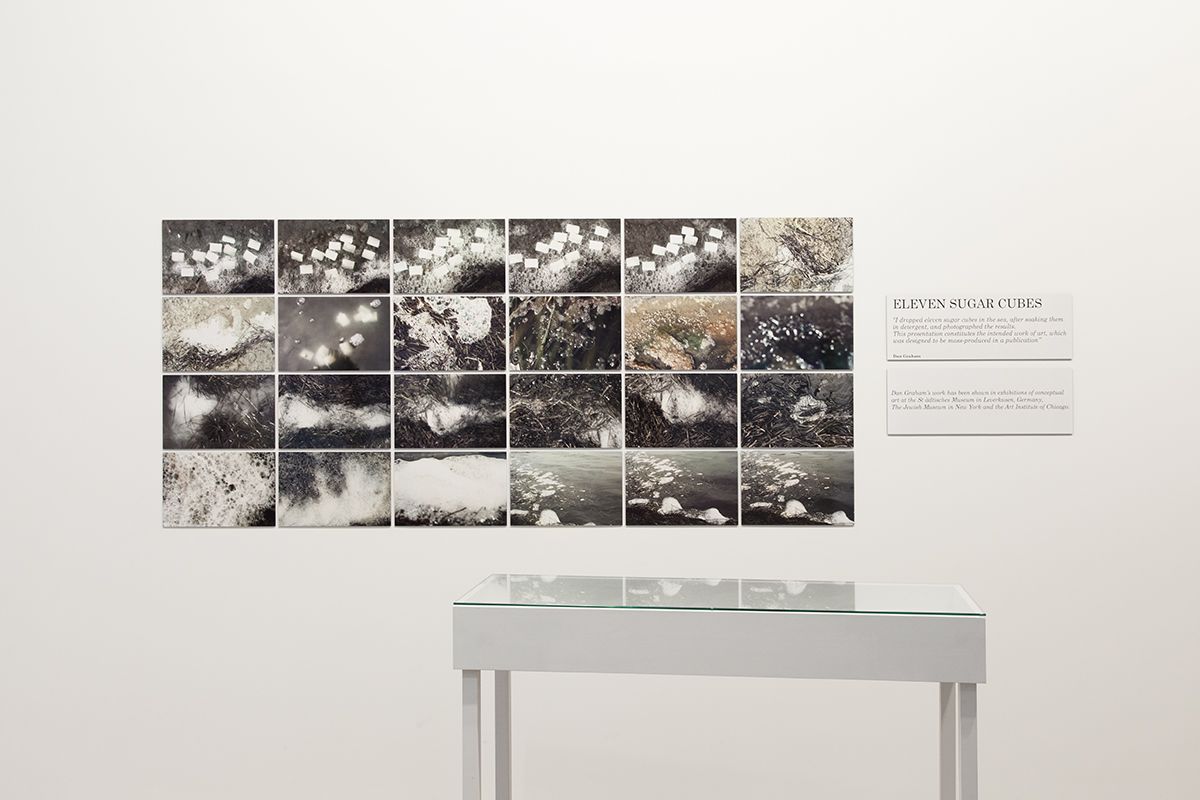Dan Graham Eleven Sugar Cubes, 1970/2014 Digital C-print 37 x 84 x .125 inches (94 x 213.4 x .3 cm) 24 parts: each 9 1/4 x 14 inches (24.1 x 28.6 cm)