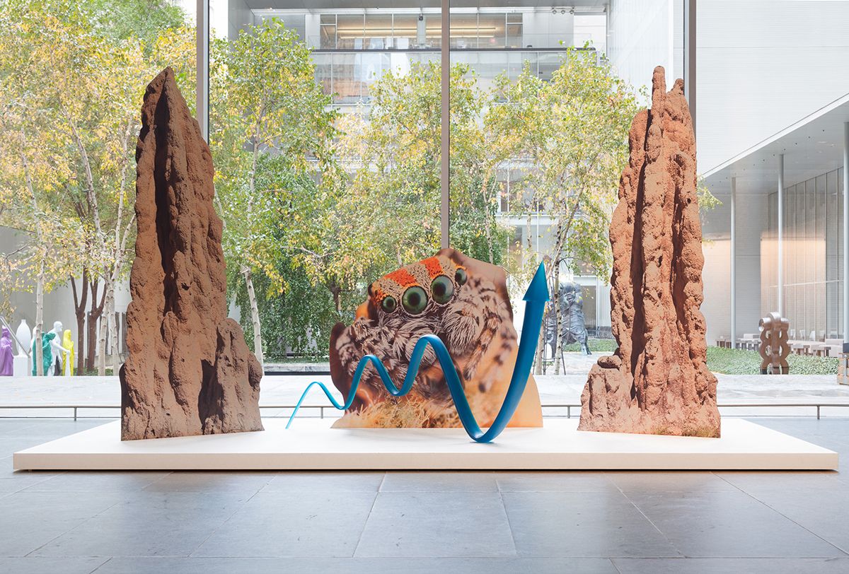 Katja Novitskova, Installation view, Ocean of Images: New Photography 2015, MoMA, New York, 2015