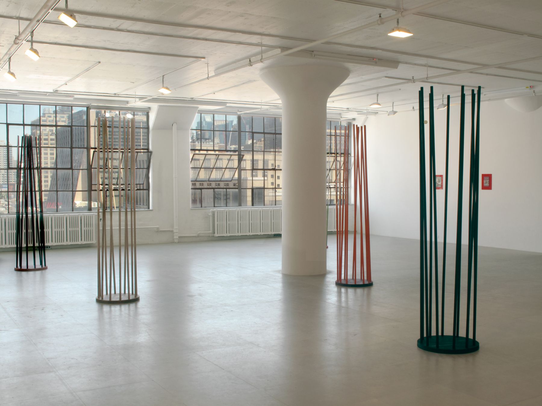 Installation view, Constitution, Greene Naftali, New York, 2009