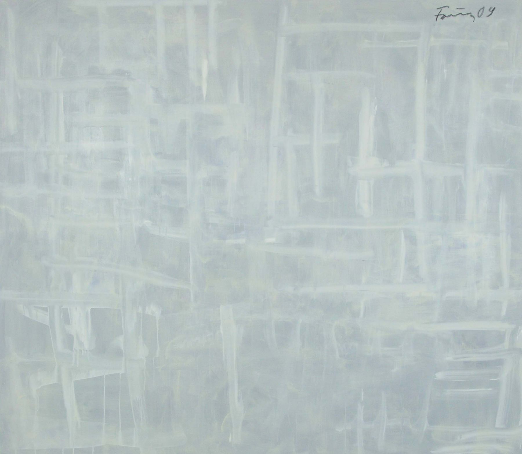 Untitled, 2009, Acrylic on canvas 