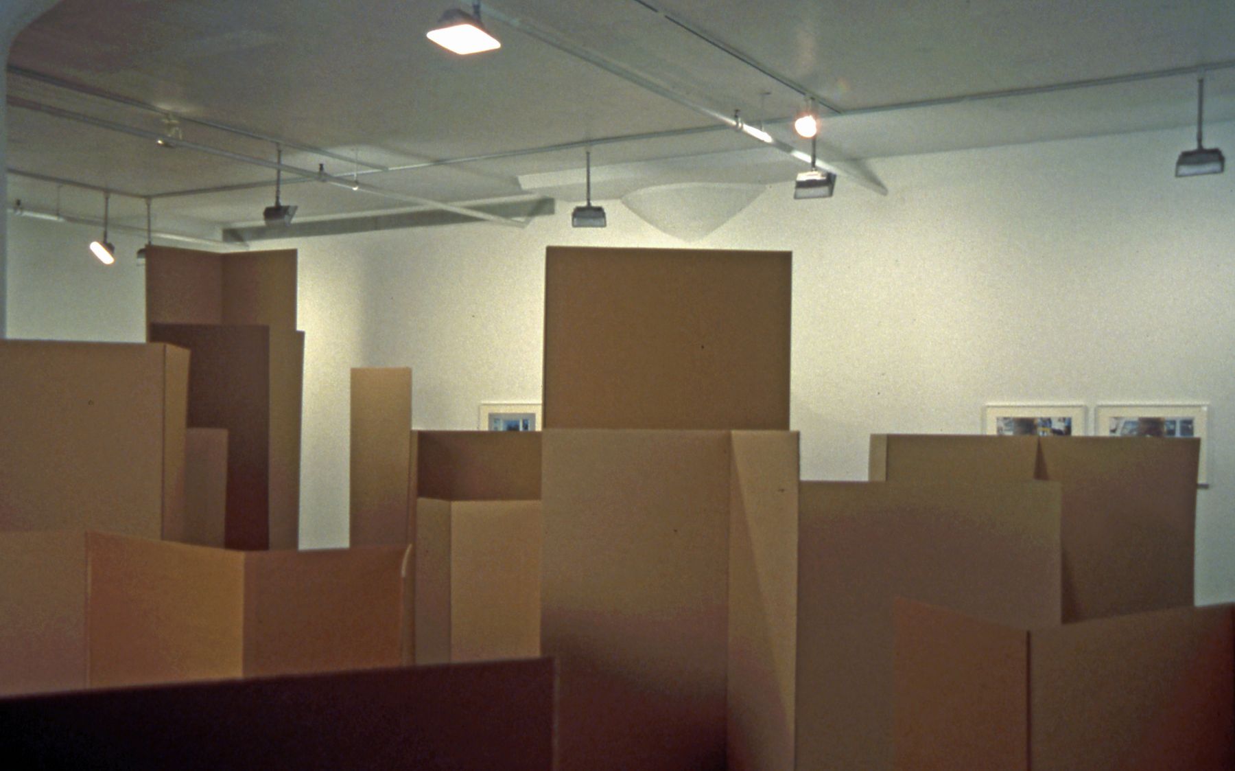 Installation view, Perth Amboy, Greene Naftali, New York, 2001