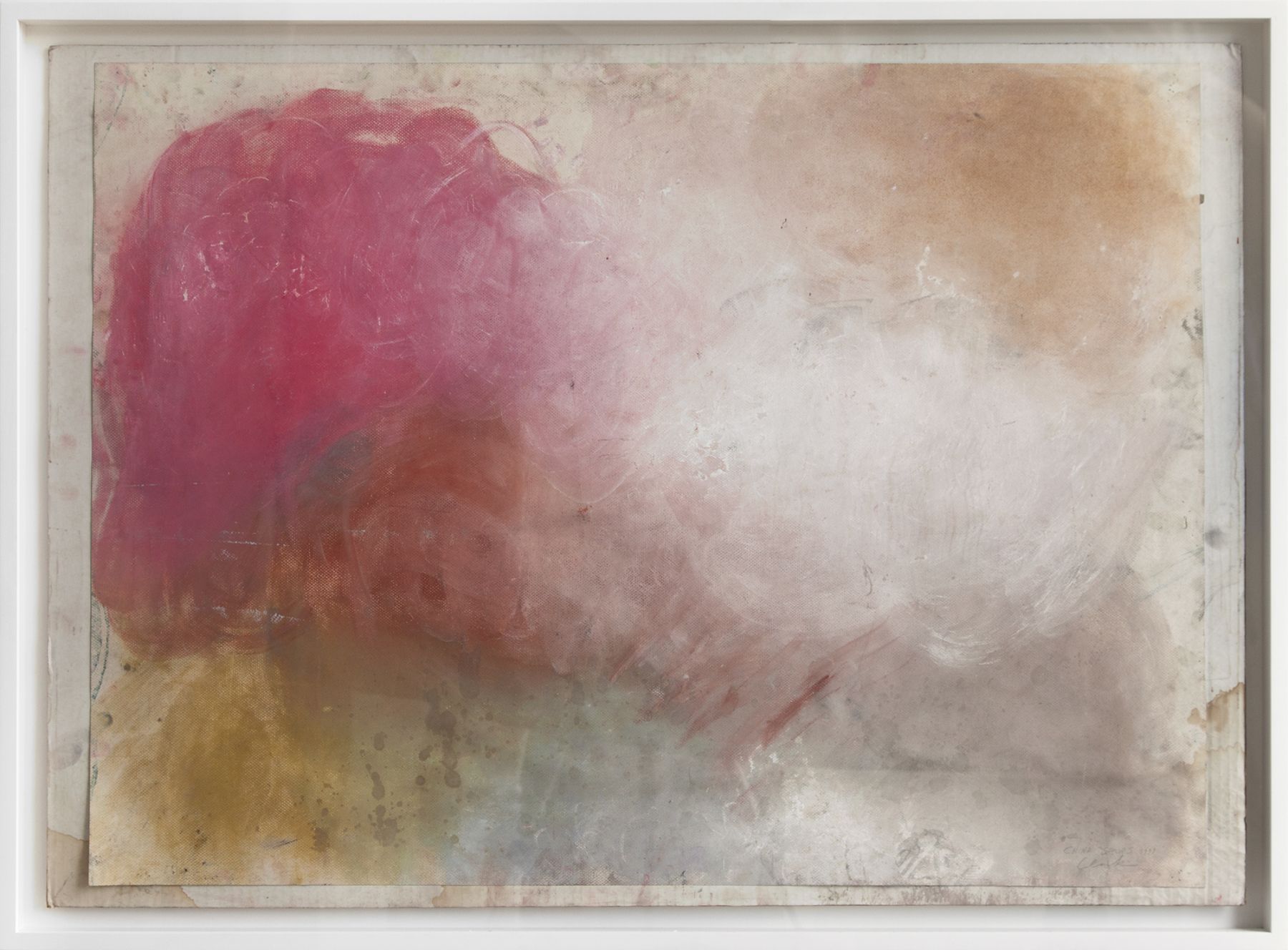 Ed Clark China Series 1, 1999 Pigment on paper Paper: 30 3/4 x 43 inches (78.1 x 109.2 cm) Frame: 45 3/4 x 33 5/8 inches (116.2 x 85.4 cm)