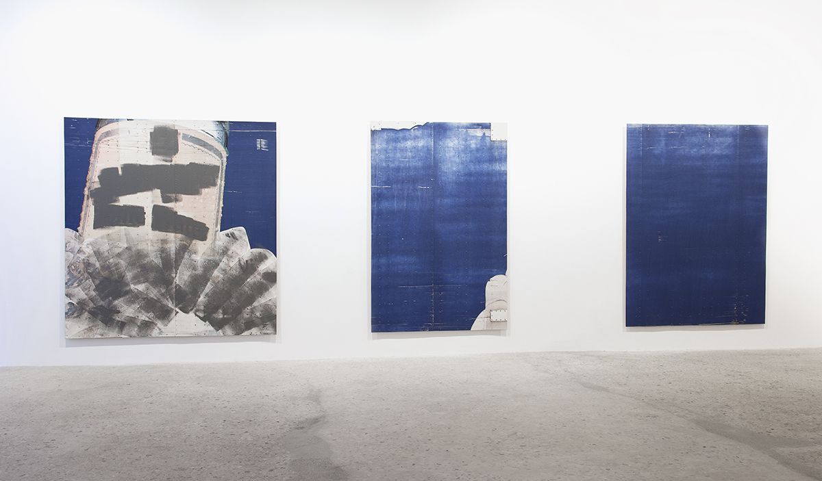Installation view, Greene Naftali, New York, 2014