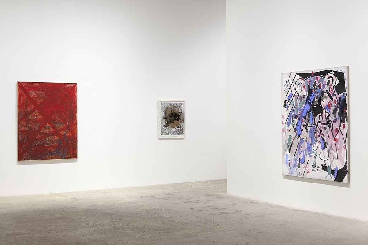 Installation view, Infected Foot, Greene Naftali, 2017