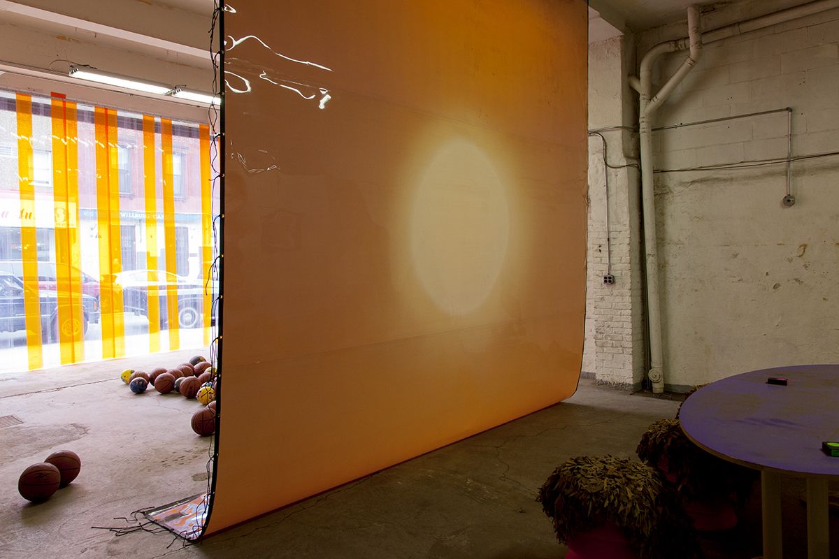 Installation view, The Accidental Tourist, Greene Naftali Garage, New York, 2016