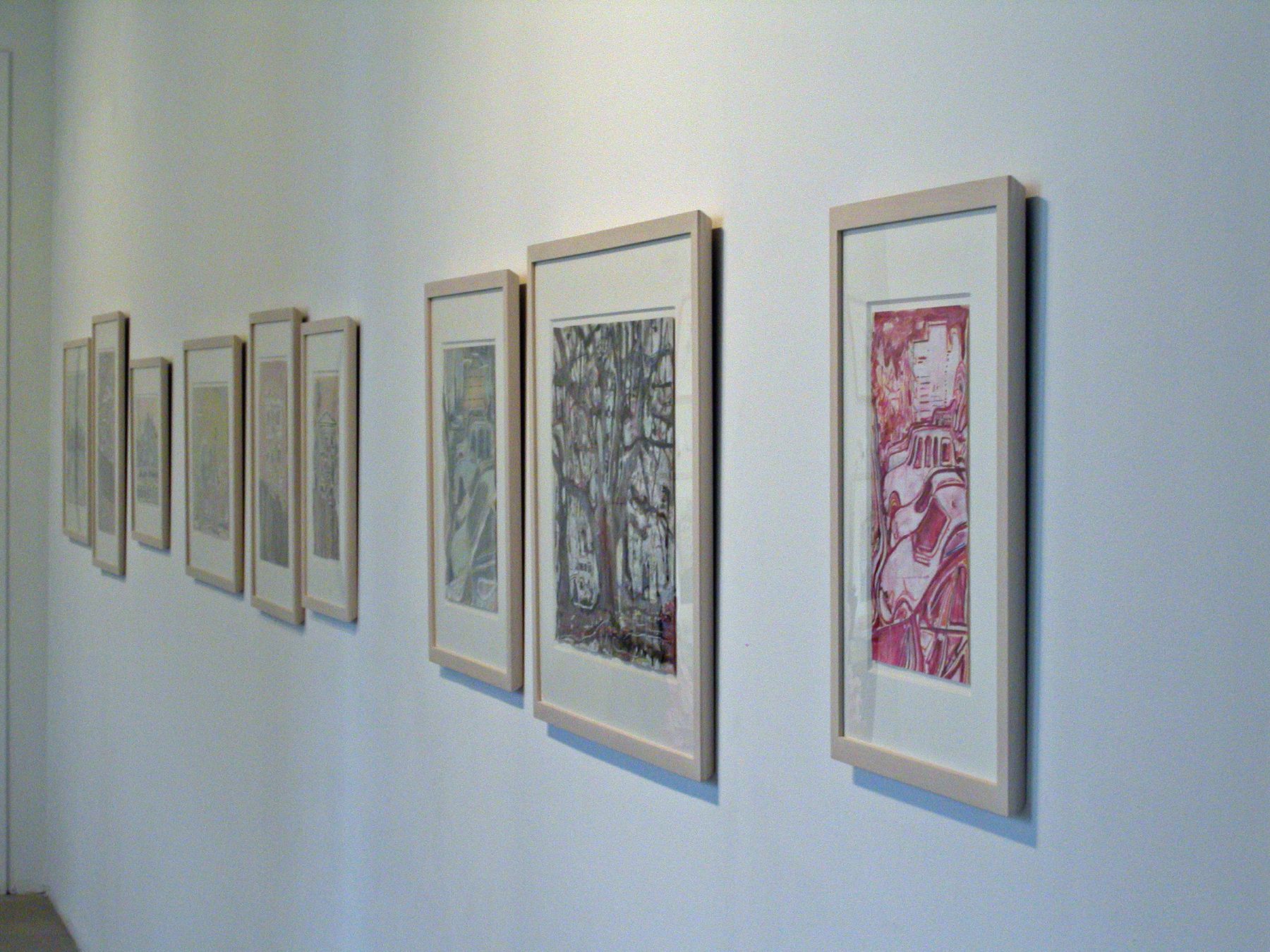 Installation view, David Korty, Greene Naftali, New York, 2005