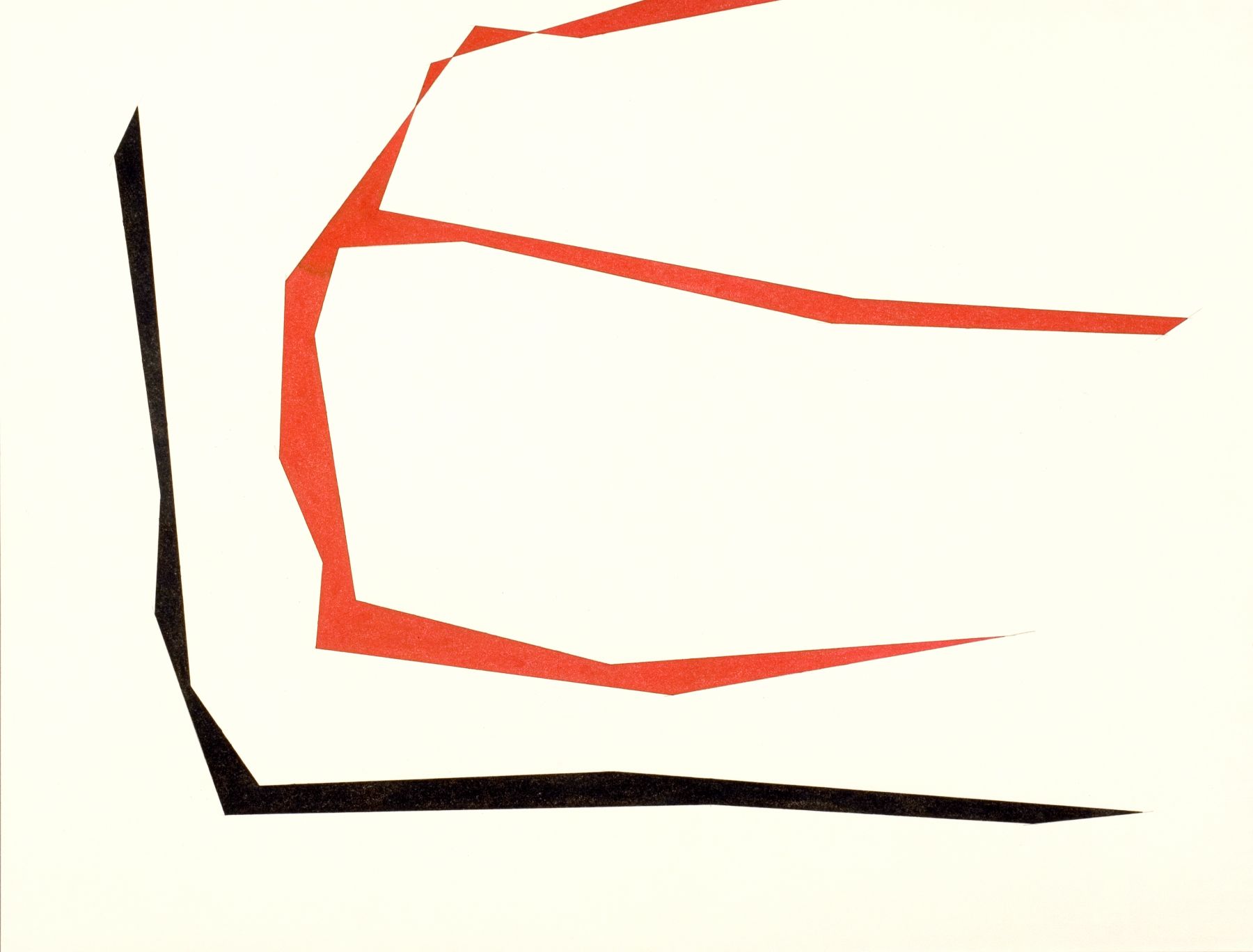 Untitled, c.1982, ink and pencil on paper, 12 1/4 x 16 inches